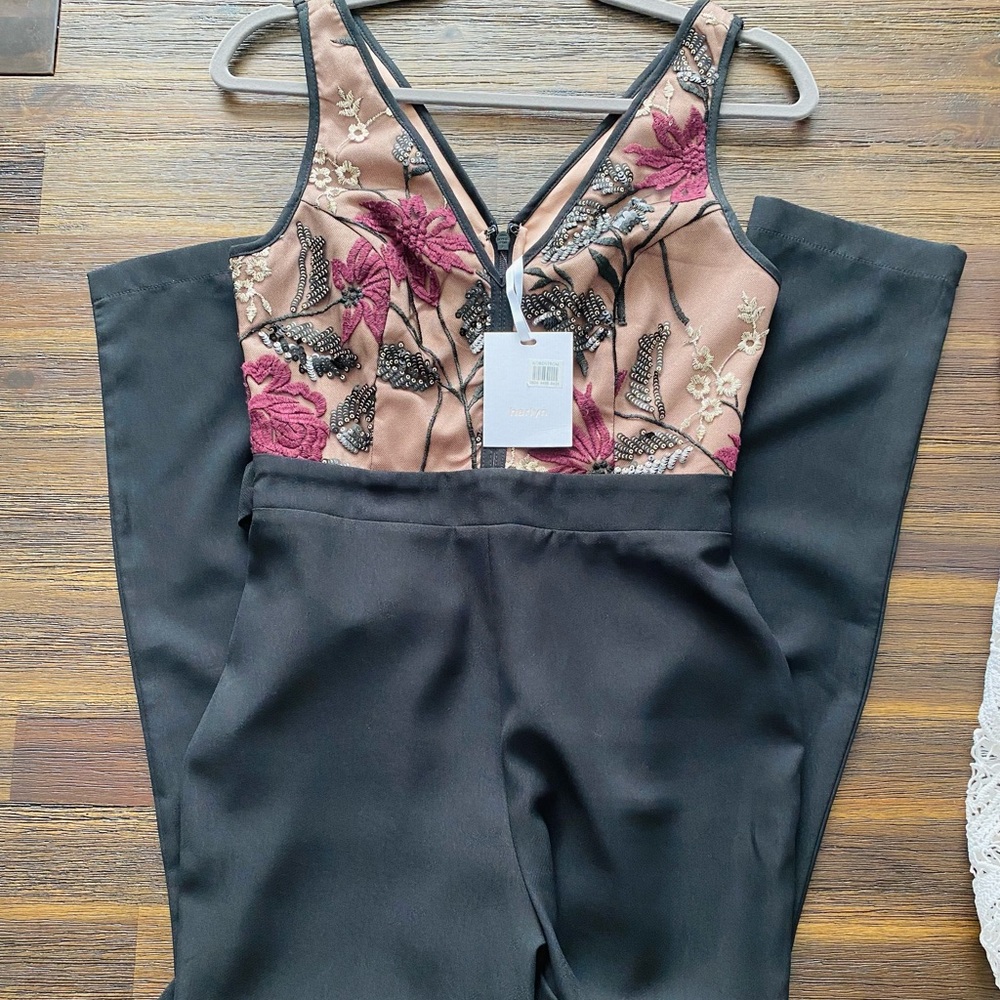Anthropologie Harlyn embroidered jumpsuit. WA - Picture 4 of 11